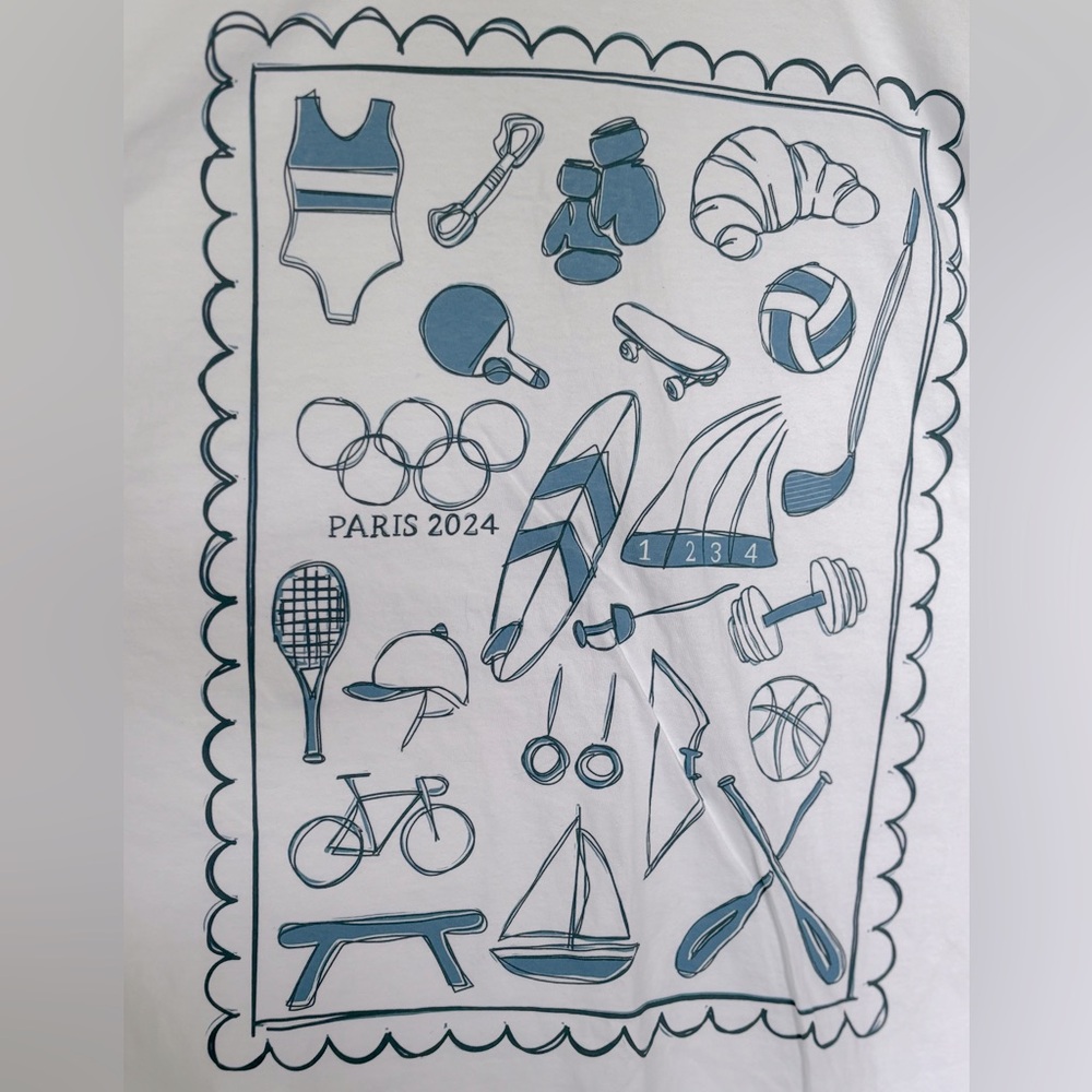 Olympics Paris 2024 Graphic T-shirt- XL - Picture 4 of 4